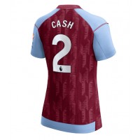 Dres Aston Villa Matty Cash #2 Domaci za Žensko 2023-24 Kratak Rukav